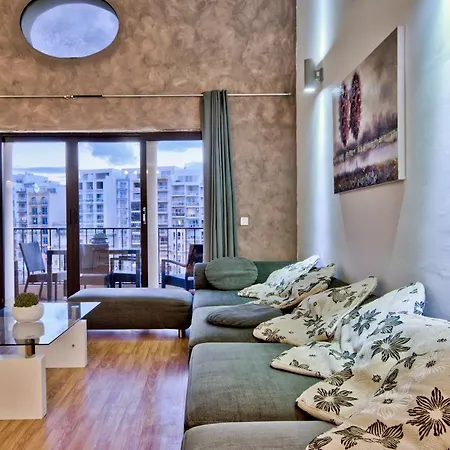 Spinola Seafront 4-bedroom Duplex Apartmán Saint Julian's