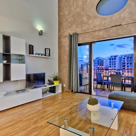 Spinola Seafront 4-bedroom Duplex Apartmán Saint Julian's