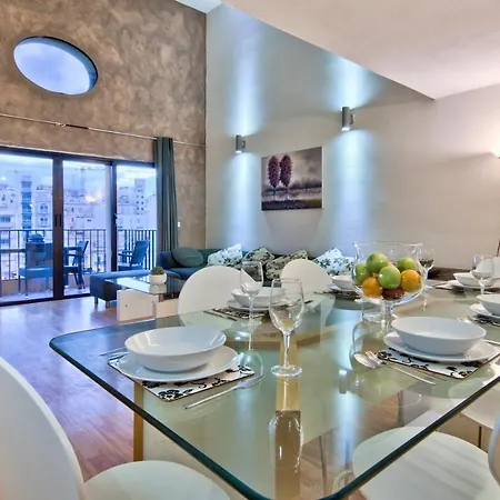公寓 Spinola Seafront 4-bedroom Duplex *